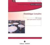 Partitions classique JOBERT LEMAITRE DOMINIQUE - AL UZZA - DUO POUR PERCUSSION, PIANO Musique de chambre G