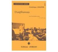 Partitions classique JOBERT LEMAITRE DOMINIQUE - DIAPHANES - 8 CLARINETTES (SIB) ET PIANO Clarinette G