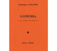 Partitions classique JOBERT LEMAITRE DOMINIQUE - GANESHA - 2 CONTREBASSES, 10 SAXOPHONES ALTO Ensemble mixte G