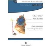 Partitions classique JOBERT LEMAY ROBERT - MITSU NO KISETSU - MEZZO OU ALTO ET SAXOPHONE BARYTON Choeur et ensemble vocal