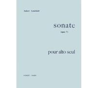 Partitions classique JOBERT LEMELAND AUBERT - SONATE OP.7 POUR ALTO SEUL - ALTO SOLO Alto