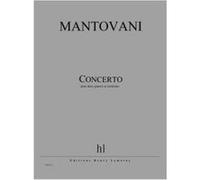 Partitions Classique Jobert Mantovani Bruno - Concerto Pour Deux Pianos - 2 Pianos Et Orchestre Piano G