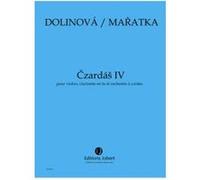 Partitions Classique Jobert Maratka Krystof / Dolinova Milena - Czardas Iv - Violon, Clarinette En La Et Orchestre A Cordes Violon G