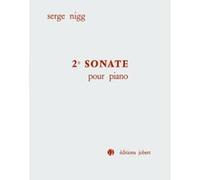 Partitions classique JOBERT NIGG SERGE - SONATE N°2 POUR PIANO - PIANO Piano