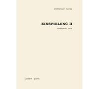 Partitions classique JOBERT NUNES EMMANUEL - EINSPIELUNG II - VIOLONCELLE Violoncelle