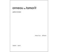 Partitions classique JOBERT OHANA MAURICE - ANNEAU DU TAMARIT - VIOLONCELLE ET ORCHESTRE Violoncelle G