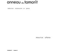 Partitions classique JOBERT OHANA MAURICE - ANNEAU DU TAMARIT - VIOLONCELLE, PIANO Violoncelle