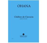 Partitions classique JOBERT OHANA MAURICE - CHIFFRES DE CLAVECIN - CLAVECIN Clavecin