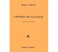 Partitions classique JOBERT OHANA MAURICE - CHIFFRES DE CLAVECIN - CLAVECIN, ORCHESTRE Clavecin