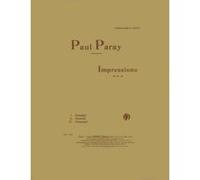 Partitions classique JOBERT PARAY PAUL - IMPRESSIONS - PIANO Piano