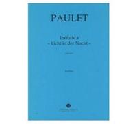 Partitions classique JOBERT PAULET VINCENT - PRELUDE A ''LICHT IN DER NACHT'' - ORGUE Orgue G