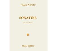 Partitions classique JOBERT PAULET VINCENT - SONATINE - VIOLON, PIANO Violon G