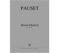 Partitions Classique Jobert Pauset Brice - Maos Frosch - Orchestre Orchestre G