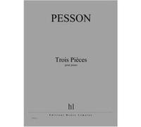 Partitions Classique Jobert Pesson Gerard - Pieces (3) - Piano Piano G