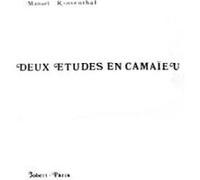 Partitions classique JOBERT ROSENTHAL MANUEL - ETUDES EN CAMAIEU (2) - ORCHESTRE A CORDES ET TIMBALES Ensemble à cordes G