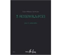Partitions Classique Jobert Sinnhuber Claire-Melanie - Ressemblances (3) - 2 Violoncelles Violoncelle G