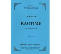 Partitions classique LAFITAN BOUILLOT YVES - RAGTIME - TROMBONE ET PIANO Trombone G
