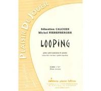 Partitions classique LAFITAN CALCOEN S. / NIERENBERGER M. - LOOPING - PERCUSSIONS ET PIANO Percussion G