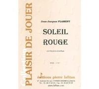 Partitions classique LAFITAN FLAMENT JEAN-JACQUES - SOLEIL ROUGE - SAXOPHONE SIB ET PIANO Saxophone