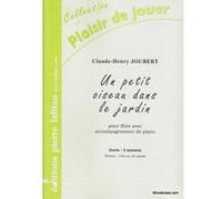 Partitions Classique Lafitan Joubert C.H. - Un Petit Oiseau Dans Le Jardin - Flute Et Piano Flûte Traversière G