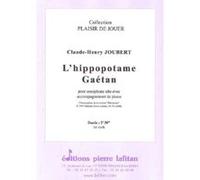 Partitions classique LAFITAN JOUBERT CLAUDE-HENRY - L'HIPPOPOTAME GAETAN - SAXOPHONE ALTO ET PIANO Saxophone