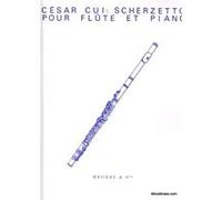 Partitions classique LEDUC CUI C. - SCHERZETTO - FLUTE TRAV. ET PIANO Flûte traversière G