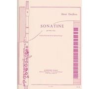 Partitions classique LEDUC DUTILLEUX H. - SONATINE - FLUTE ET PIANO Flûte traversière G
