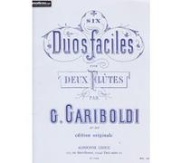 Partitions classique LEDUC GARIBOLDI - 6 DUOS GRADUES POUR FLUTES Flûte traversière