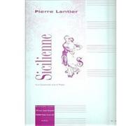 Partitions classique LEDUC LANTIER PIERRE - SICILIENNE - SAXOPHONE MI B, PIANO Saxophone