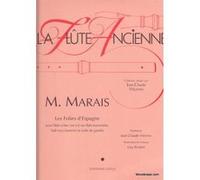 Partitions classique LEDUC MARAIS M. - LES FOLIES D'ESPAGNE - FLB SOPRANO (FLUTE) ET BC Flûte à bec G