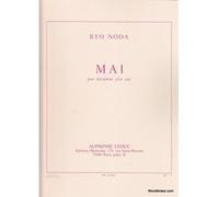 Partitions classique LEDUC NODA R. - MAI - SAXOPHONE ALTO SOLO Saxophone