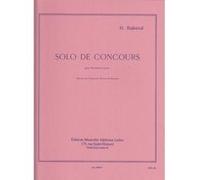 Partitions classique LEDUC RABAUD H. - SOLO DE CONCOURS Clarinette G