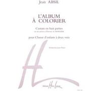 Partitions classique LEMOINE ABSIL JEAN - ALBUM À COLORIER OP.68 Choeur et ensemble vocal G