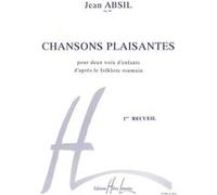 Partitions classique LEMOINE ABSIL JEAN - CHANSONS PLAISANTES VOL.1 OP.88 - CHOEUR D'ENFANTS (2 VOIX), PIANO Choeur et ensemble vocal