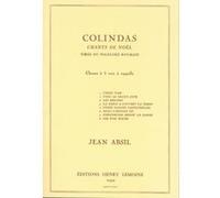 Partitions classique LEMOINE ABSIL JEAN - COLINDAS - CHOEUR Choeur et ensemble vocal