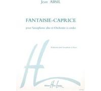 Partitions classique LEMOINE ABSIL JEAN - FANTAISIE CAPRICE OP.152 - SAXOPHONE ALTO, PIANO Saxophone