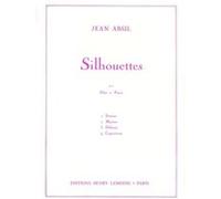 Partitions classique LEMOINE ABSIL JEAN - SILHOUETTES OP.97 - FLUTE, PIANO Flûte traversière