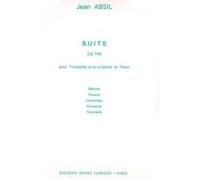 Partitions classique LEMOINE ABSIL JEAN - SUITE OP.149 - TROMPETTE, PIANO Trompette