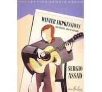 Partitions classique LEMOINE ASSAD SERGIO - WINTER IMPRESSIONS - FLUTE, ALTO, GUITARE Musique de chambre
