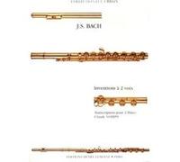 Partitions Classique Lemoine Bach J.S. - Inventions A 2 Voix - 2 Flutes Flûte Traversière G