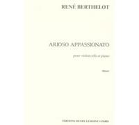 Partitions classique LEMOINE BERTHELOT RENE - ARIOSO APPASSIONATO - VIOLONCELLE Violoncelle