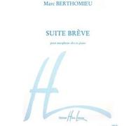 Partitions classique LEMOINE BERTHOMIEU MARC - SUITE BREVE - SAXOPHONE MIB, PIANO Saxophone