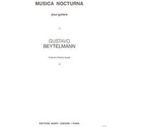 Partitions classique LEMOINE BEYTELMANN GUSTAVO - MUSICA NOCTURNA - GUITARE Guitare G