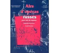 Partitions classique LEMOINE BONNARDOT J./ VOLODOS A. - AIRS D'OPERAS RUSSES + CD - SOPRANO, PIANO Soprano, piano