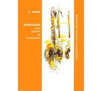 Partitions classique LEMOINE BORD LIONEL - NEBULEUSES... - 4 SAXOPHONES SOPRANOS Saxophone