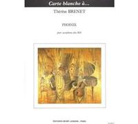 Partitions classique LEMOINE BRENET THERESE - PHOINIX - SAXOPHONE ALTO SOLO Saxophone G