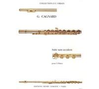 Partitions classique LEMOINE CAGNARD GILLES - SUITE SANS ACCIDENT - 3 FLUTES Flûte traversière G