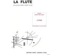 Partitions classique LEMOINE CANAT DE CHIZY E. - LITANIE - MEZZO-SOPRANO, FLUTE Soprano, instruments