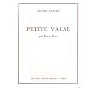 Partitions classique LEMOINE CAPLET ANDRE - PETITE VALSE - FLUTE, PIANO Flûte traversière