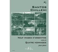 Partitions classique LEMOINE CHILLEMI SANTOS - IMAGES D'ARGENTINE (9) - HOMMAGES (4) + CD - PIANO Piano